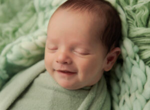 Petite Wrapped Newborn Session Dazzling Light